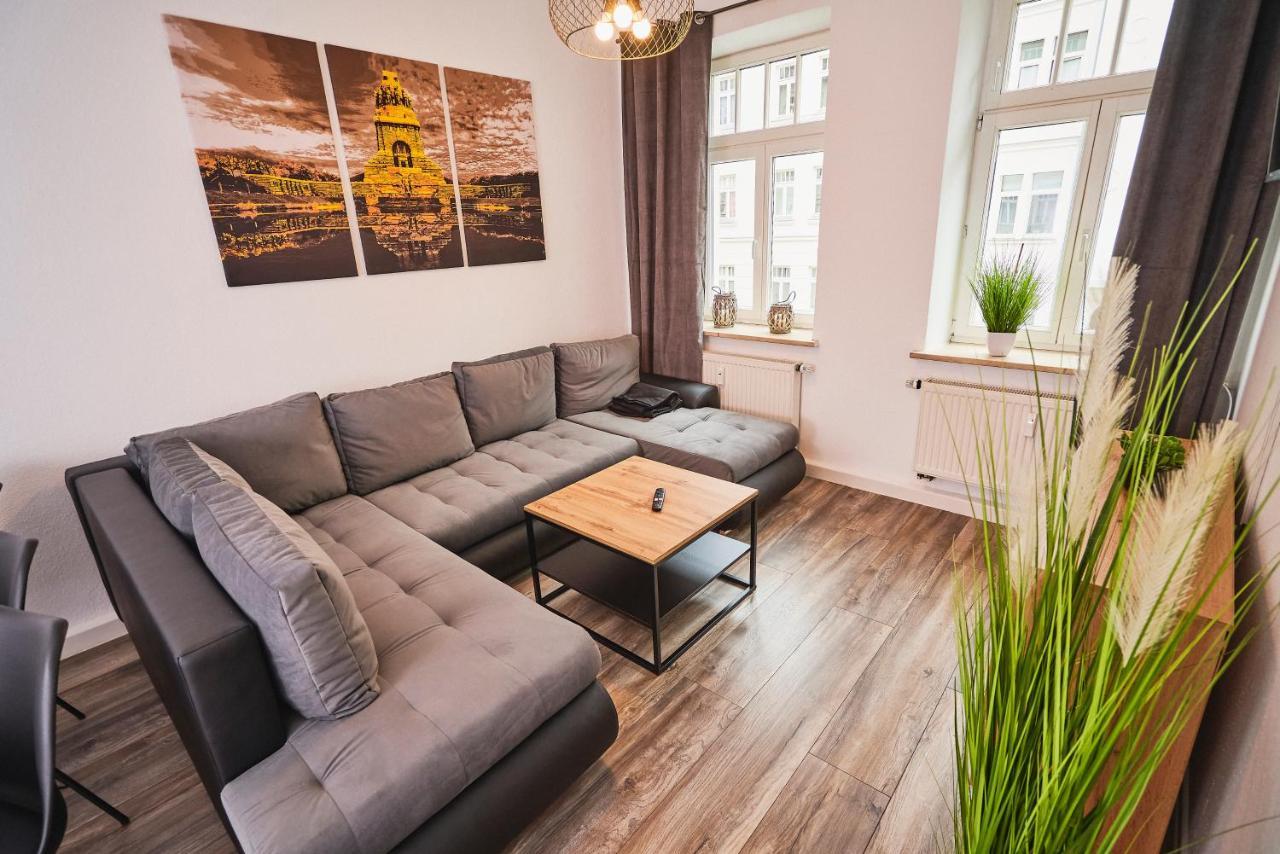 Gemuetliche Ferienwohnung Fuer Die Ganze Familie Leipzig Exterior foto