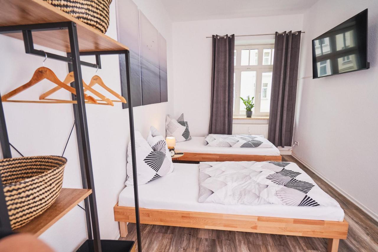 Gemuetliche Ferienwohnung Fuer Die Ganze Familie Leipzig Exterior foto